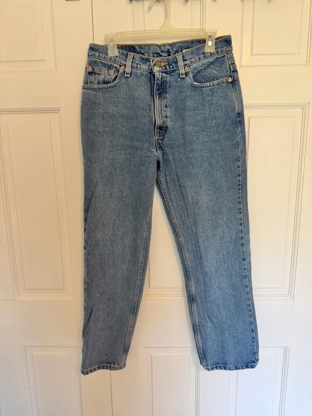 Levi's 512 Red Tab Md in USA Vintage 1998 Slim Straight Jean 12 Petite High Rise